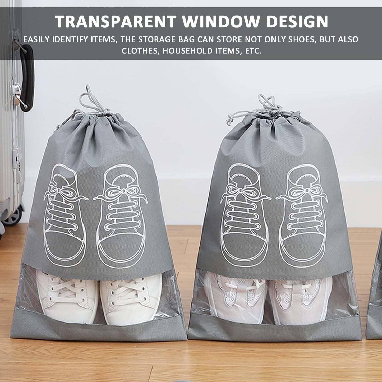 Shoe Bag - Transparent Dust-Proof Shoe Bags