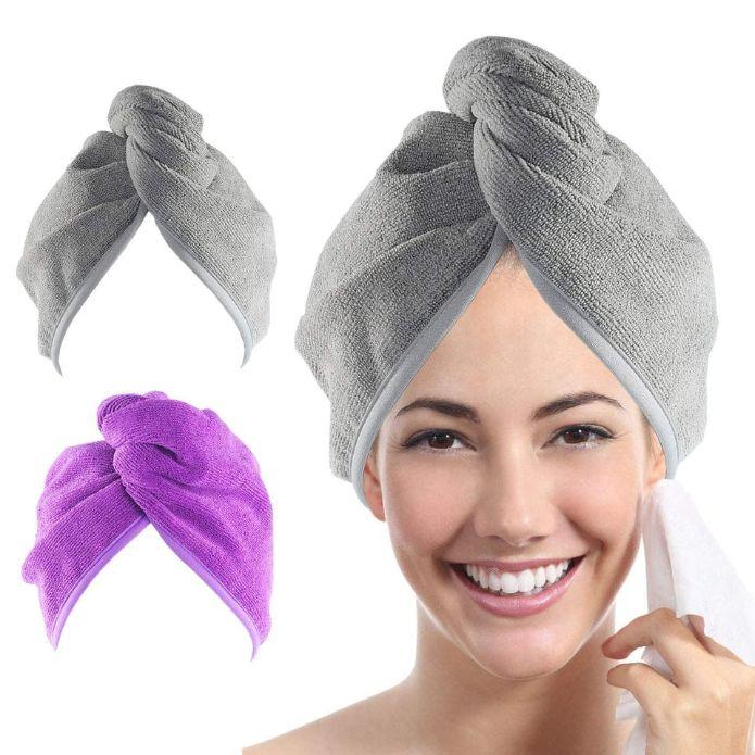 Microfiber Hair Wrap Towel