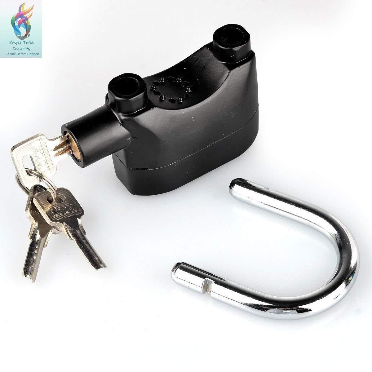 Motion Sensor Alarm Padlock