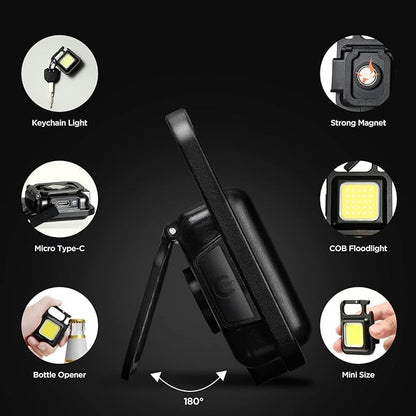 Mini LED COB Flashlight