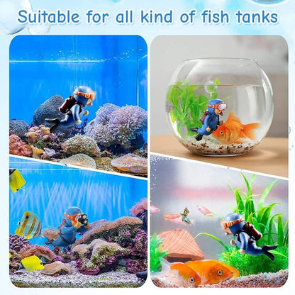 🔥 Last Day 50% OFF 🔥  - Floating Aquarium Diver Cartoon