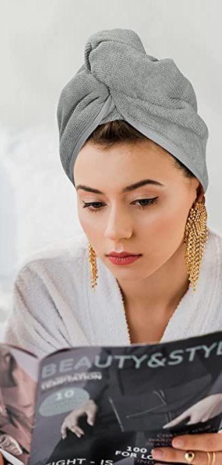 Microfiber Hair Wrap Towel