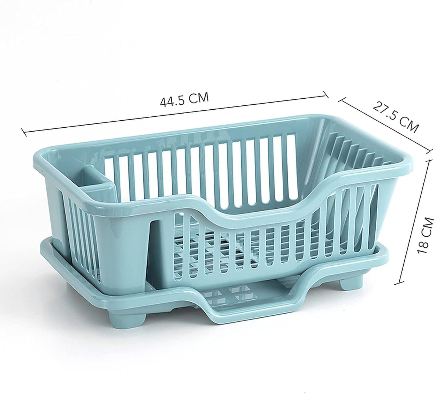 3-in-1 Space Saving Kitchen Dish Drainer