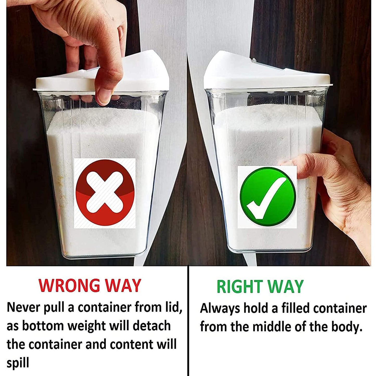 Plastic Dispenser Container