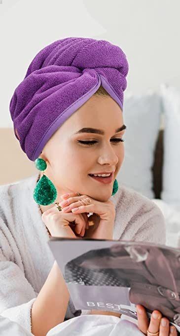Microfiber Hair Wrap Towel