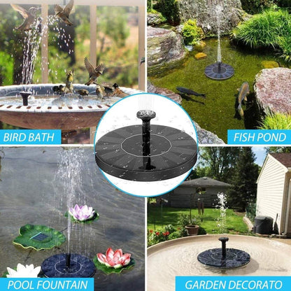 Solar Garden Fountain