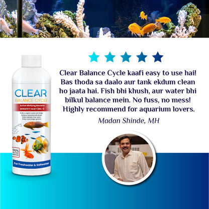 AquaClear™ Automatic Fish Tank Cleaner – ( Pack of 3 Bottles 🔥)
