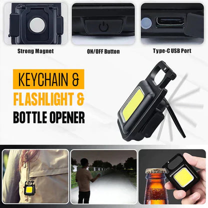 Mini LED COB Flashlight