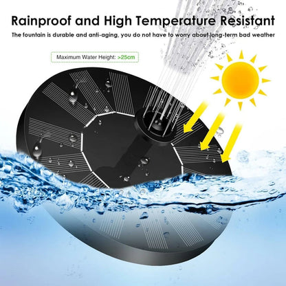 Solar Garden Fountain