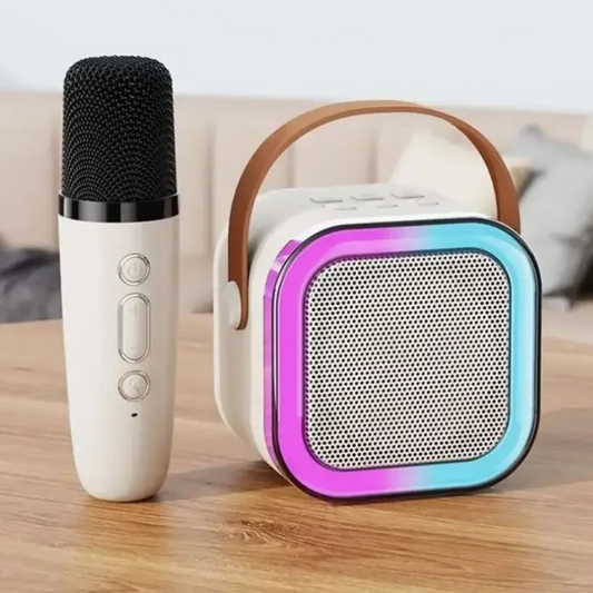 Bluetooth Speaker with Karaoke Mic
