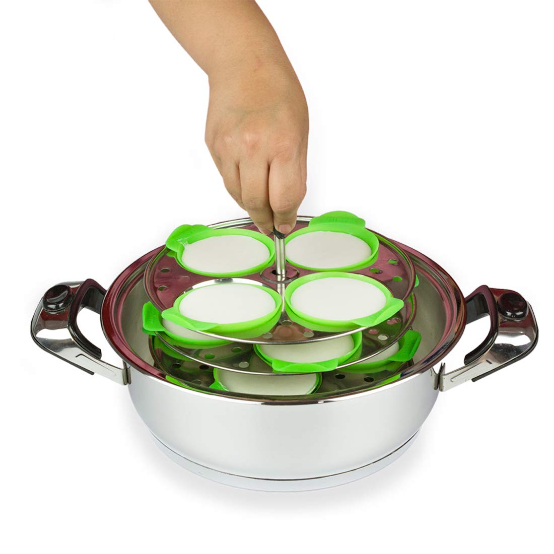 EasyIdli™ Silicone Idli Liners (Contains 8 pieces)