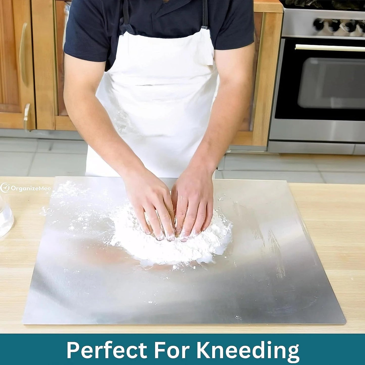 Stainless Steel Chopping Board (35x31cm)